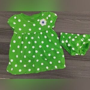 Baby Girls's 12m Carter's 2 Piece Dress Set